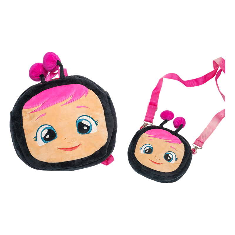 Suloinen sumeapäinen pehmoreppu