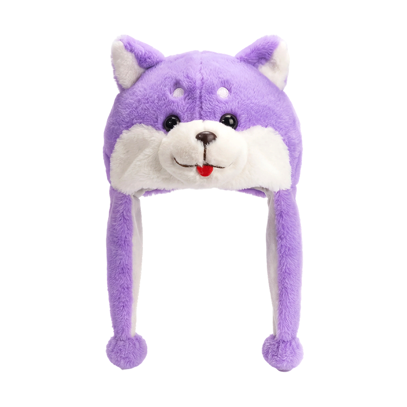 Purppuranpunainen pehmohattu