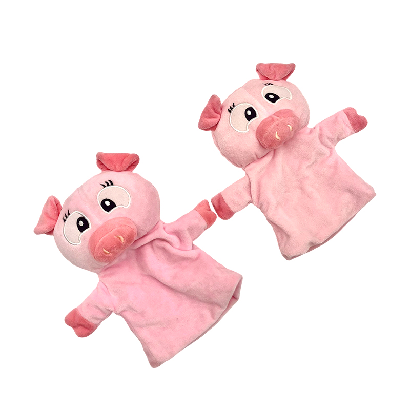 Twin possu pehmoinen sormenuket